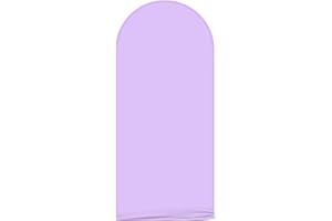 AIBIIN 1 x 2,1 m solider violetter Bogenhintergrund, 2-seitig, passend für Hochzeitszeremonie, Geburtstag, Party, Babyparty, Bankett, Dekoration