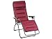 Produktbild XL Relaxsessel Sonnenstuhl Liegestuhl gepolstert bordeaux La Fuma