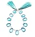 Produktbild One Strand Natural Blue Topaz Quartz 13.5x10 mm Pear & Faceted 7.5 Inch Long. BD1049-3
