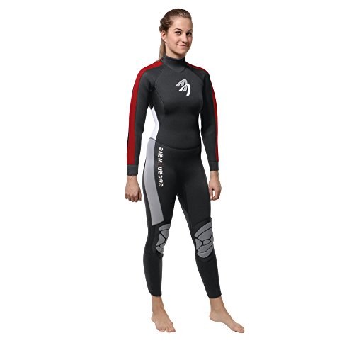 ASCAN Overall 5 mm Wave Semidry Neoprenanzug Surfanzug SURF KITE WAKE