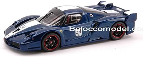 HOT WHEELS HWN5606 FERRARI FXX 2005 N.24 BLUE 1:43 MODELLINO DIE CAST MODEL