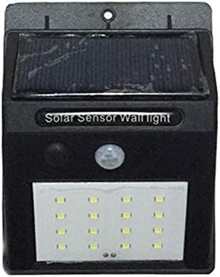 YMXJB Solar Powerd Wireless 16 LED Security Motion Sensor Light, Outdoor Wall / Garden, Detroit, Outside Wall (2 pack)