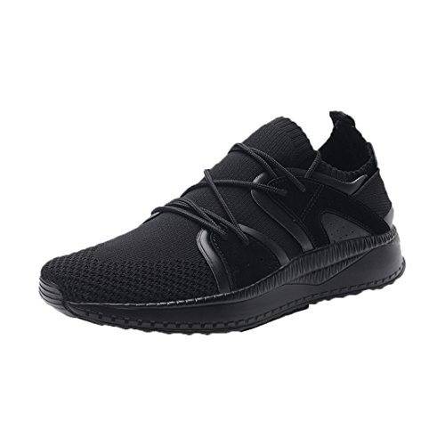 SEVENWELL Men's Fashion Performance Flyknit Sports Sneakers Athletic Running Shoes