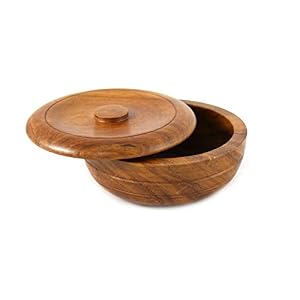RAZZOOR Shaving bowl with lid - Palisander wood - Image 2