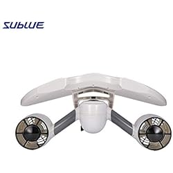 Sublue White Shark Mix scooter sous-marine plongée sous l'eau le plus petit au monde Seascooter Mer | Poids seulement 2.9 kg