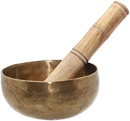 Crystalo - Hand Hammered Tibetan Meditation Singing Bowl 3.75 Inches Diameter