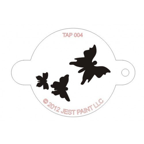 TAP Re-useable Face Paint Stencils - TAP004 Butterflies