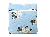 Hotties Microwave hot water bottle - Blue Sheep