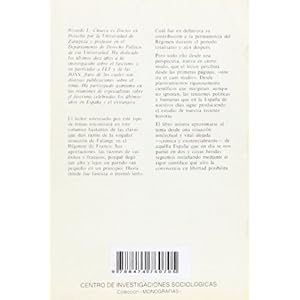 El fascismo en los comienzos del régimen de Franco: Un estudio sobre Fet-Jons (Monografías)