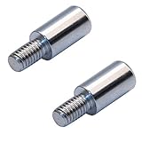 Diámetro del eje: 9 mm. 2 Unids Chrome Arcade DIY Shaft Extender Joystick Extension Rod Extender Ejes para Sanwa Joystick y Zippyy Joystick & Jamma Extension & Control Extender