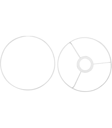 Cadre D'Abat-Jour Diy Lampe À Repasser Fer Shade Anneau Ragno Fiter