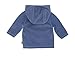 Steiff Unisex Baby Fleecepullover 1/1 Arm Hooded Long Sleeve Jumper, Blue (infinity Blue Blue 3210), 6-12 months (Manufacturer size: 80)