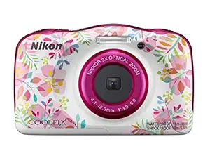 Nikon Coolpix W150 13.2 MP Waterproof Camera with Full HD Recording with 16GB Card and Camera Case (Pink)