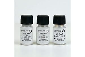 SD COLORS QAB - Juego de pintura para retocar (15 ML), color blanco