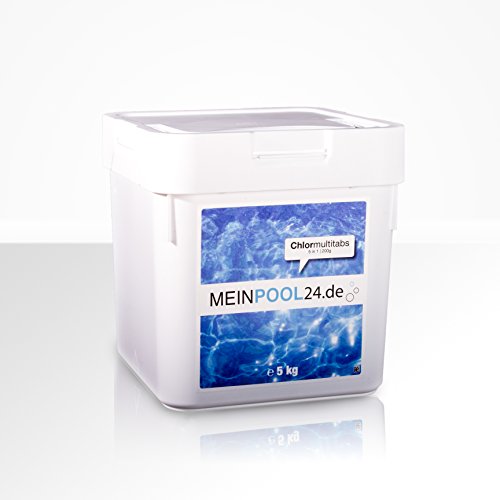 5 kg MEINPOOL24.DE CHLORMULTITABS CHLOR MULTITABS 5 IN 1, 200 g TABS POOLCHEMIE