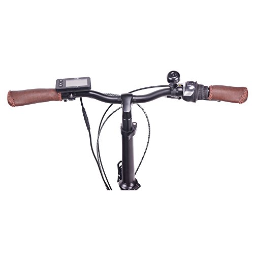 NCM Paris 20 Zoll Elektrofahrrad,E-Faltrad,E-Bike,Pedelec,Klapprad,36V 250W Bafang Motor, 36V Li-Ion Akku mit 14Ah PANASONIC Zellen,weiß,silber,dunkel blau,schwarz - 6