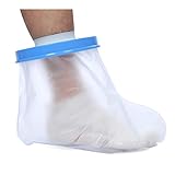 Adult Foot & Ankle Waterproof Plaster Cast Cover & Bandage Dressing Protector For Shower & Bath Reusable
