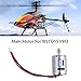 Produktbild CHshe Hauptmotor Für Hubschrauber, Hauptmotor Ersatzteil Zubehör Für Wltoys V913 Rc Hubschrauber