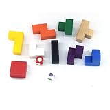 Joyeee® Denksportaufgaben aus Holz Gehirnjogging Puzzle Entwirrung Puzzles – #6 - 4