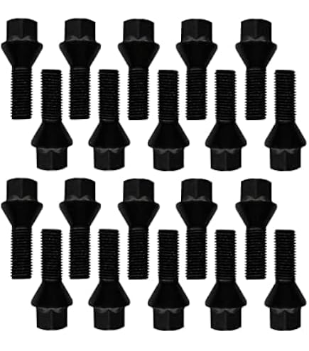 16 Bullone Sede Conica 60° Chiave 17 M12X1,25 Lunghezza Filetto 26mm