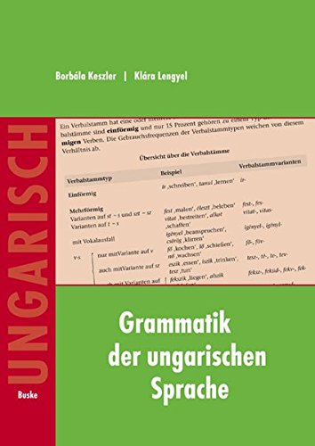 Ungarische Grammatik