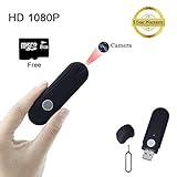 【Praktische Verwendung】 Diese Mini-HD-Kamera als Webcam verwendet, wenn Sie es auf Ihrem PC verwenden. Auch könnte als U-Disk verwendet werden, könnte mit Laptop, PC, Auto, TV und Stereo verbunden werden.
