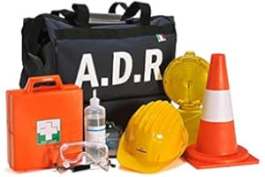 PHARMA[+] KIT ADR COMPLETO PER TRASPORTO MERCI PERICOLOSE TREMCARD CONFORME NORMATIVE VIGENTI