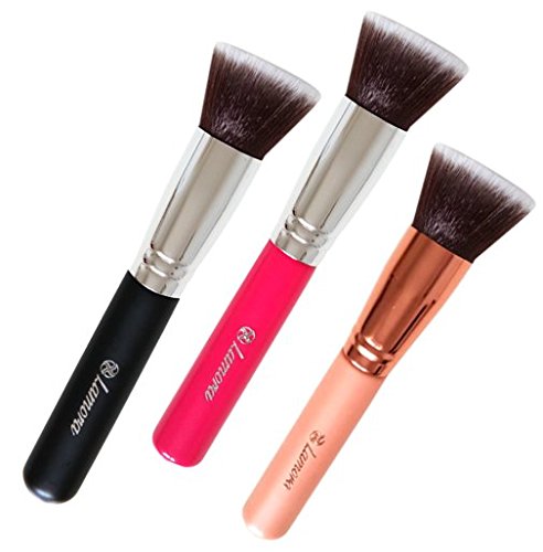 Make-Up Pinsel Kabuki Schminkpinsel Kosmetikpinsel – Foundation Pinsel – Ideal für Cremige, Pudrige oder Flüssige Foundation – Dichte Synthetische Premium Pinselhaare Die Nicht Ausfallen – Von Make-Up Profis Auch Für Anfänger Empfohlen – Angebotspreis nur für kurze Zeit! Super Geschenkidee! - 6