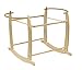 Clair de Lune Deluxe Rocking Moses Basket Stand (Cream)
