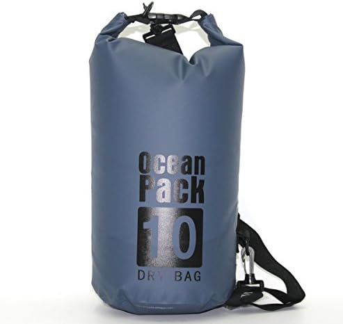 Premium Dry Bag, Waterproof Bags with Long Adjustable Shoulder Strap for Boating, Kayaking, Fishing, Rafting, Swimming, Camping and Snowboarding