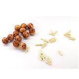 Joyeee® Denksportaufgaben aus Holz Gehirnjogging Puzzle Entwirrung Puzzles – #18 - 3
