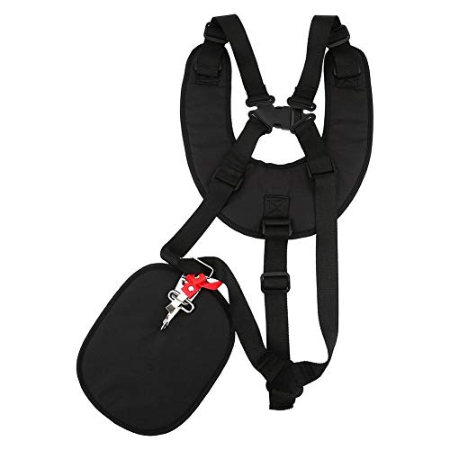 Preisvergleich Produktbild HELLOO HOME Verstellbare Mähergurte Doppel Schultergurt Tragegurt Für Motorsense Rasentrimmer Freischneider