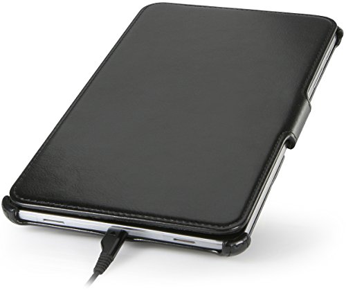StilGut® UltraSlim Case V2, Tasche mit Stand- und Präsentationsfunktion für Samsung Galaxy TabPRO 8.4, schwarz vintage - 8