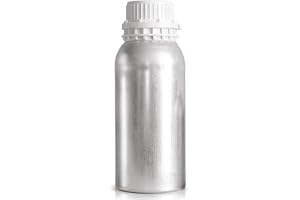 Alluminium bottle silver 500g for concentrated Perfume oil by Usama Perfumes I Al Hafiz Oud