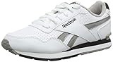  Reebok Royal Glide S Clip, Zapatillas para Hombre, Blanco White/Carobon/Black/Steel, 44 EU