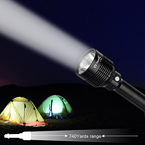 ThorFire Taschenlampe, S70S 3960 Lumen Leistungsstärkste Taschenlampe Langstrecke Scheinwerfer Taschenlampe IPX8 Wasserdichte Taschenlampe für Camping Wandern Outdoor Sport (S70 Verbesserte Version) - 4