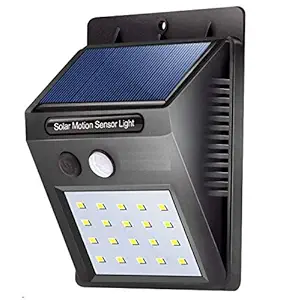 AASTIK 20 LED Solar Motion Sensor Light Outdoor Weatherproof for Driveway Garden Path Yard Light-Solar Powered Cordless Outdoor Led Motion Sensor Path and Security Light