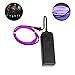 Produktbild B-right 5m Neon Beleuchtung EL Wire Leuchtschnur EL Kabel Lichtschnur Band Lichtschlauch Lichtband Lichtleiste für Weihnachten, Partys,Halloween Kostüm, Auto Fahrrad beleuchtet flexibles Streifen, Lila