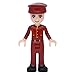Produktbild LEGO® Friends Nate, dunkelrote Portier Uniform (41101)