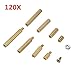 Produktbild Alamor Suleve M2Bt2 M2 Messing Schraube Mann Männlich Round Thread Spalten Kit Für Pcb Platine