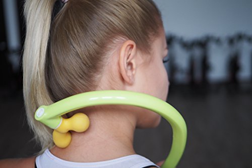 MassageEngel – Der Original Triggerpunkt Massagestab zur Behandlung von Rückenschmerzen, Schulterschmerzen und Nackenschmerzen – Effektive Triggerpunkt -Selbst-Massage mit drehbarem Kopf - 2