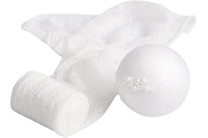 yufana Coperta Fotografia Neonato Avvolgere, Fotografia Wraps Baby, Newborn Wrap, Coperta Scena Fotografica Neonati, Fotografia Wrap, Asciugamano Avvolgente + Fascia, 40 * 150cm(Bianco)