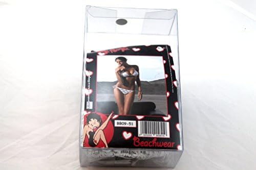 Betty BOOP Swimsuit Sea Bikini Women Silver Size 40-42-44