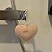 GreenTouch All Natural Konjac Facial Sponge with Rose Essence | Remove the Oil & Exfoliation | Heart-shape Deep cleaning | Plant Fiber 100% Biodegradable | Pink
