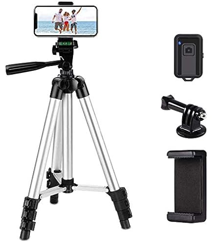 Palo Selfie Maclean MC-164 Trípode Universal De 1/4" Con Soporte Para Teléfono Y Tripode Camara