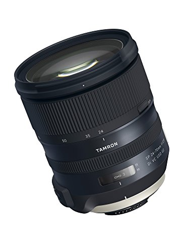 Tamron T81066 - Objetivo para cámara Nikon (SP 24-70mm, apertura F/2.8 Di, rendimiento de estabilización VC USD G2 A032)