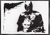  Batman und Joker Poster Plakat Handmade Graffiti Street Art - Artwork