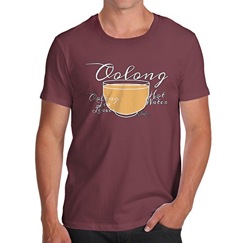 TWISTED-ENVY-Mens-Tea-Recipe-Oolong-100-Cotton-T-Shirt