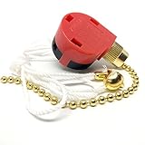 ceilingfanswitch Zing Ear ze-268s1 - 3 Interruptor de ventilador de techo velocidad 4 alambre Rotary Interruptor de control