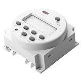 Condicion: 100% nuevo Temporizador - SODIAL(R) LCD Temporizador programable de potencia de control digital DC 12V 16A Interruptor de tiempo de rele